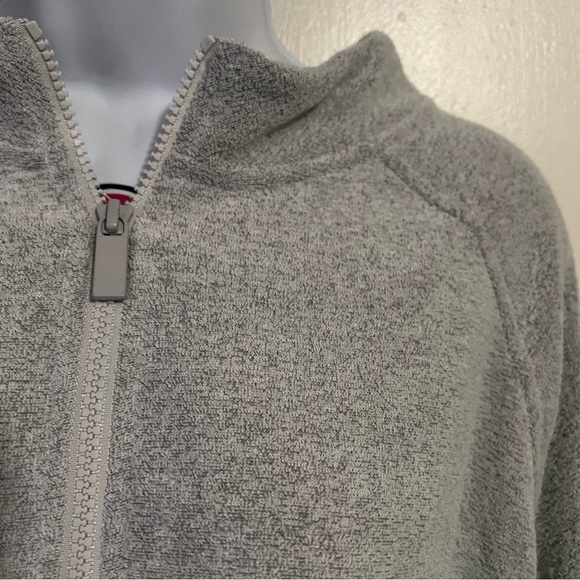 Old Navy Grey 1/4 Zip Sweater - Picture 2 of 3